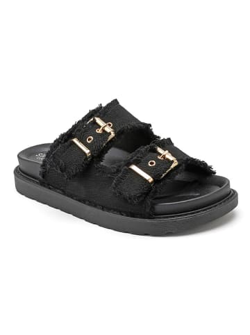 Sixth Sens Slippers zwart