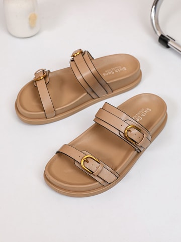 Sixth Sens Slippers beige