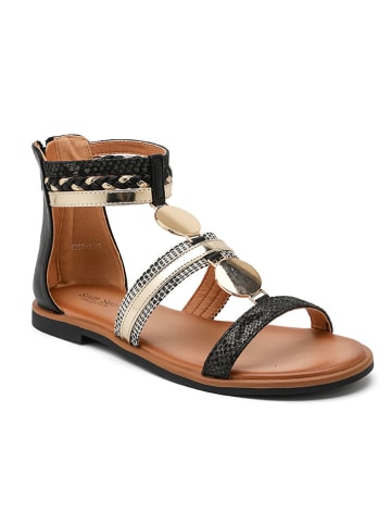 Sixth Sens Sandalen zwart