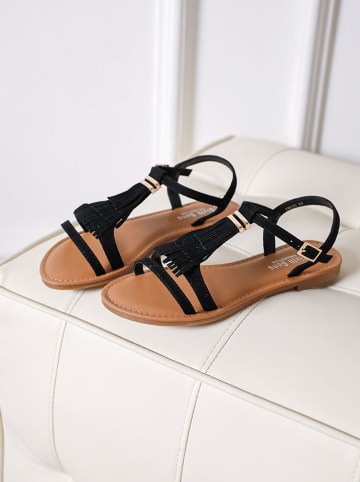 Sixth Sens Sandały w kolorze czarnym