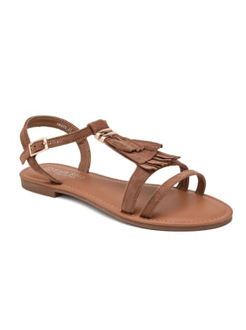 Sixth Sens Sandalen camel