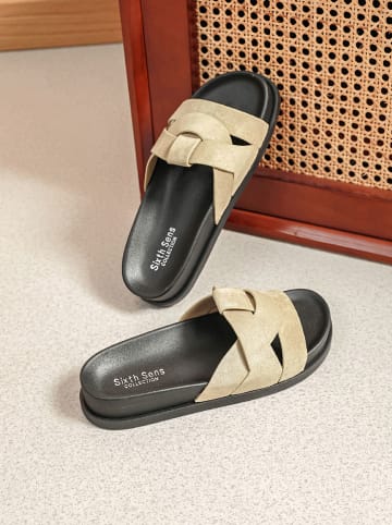 Sixth Sens Slippers beige