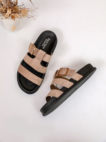 Sixth Sens Slippers beige