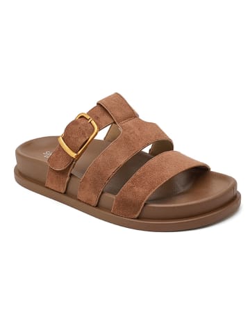 Sixth Sens Slippers camel