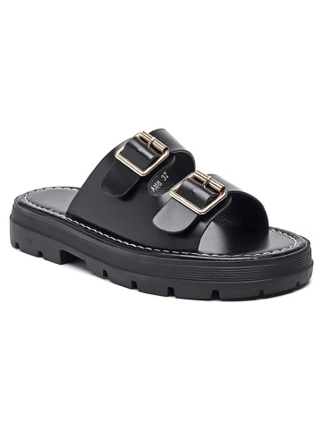 Sixth Sens Slippers zwart