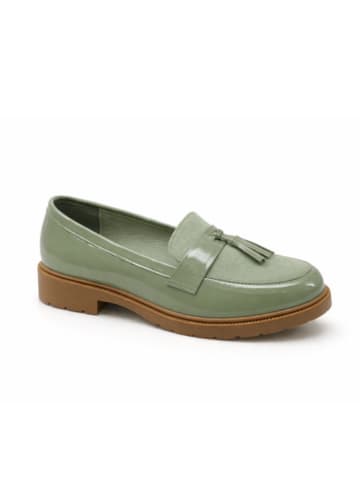 Sixth Sens Mocassins groen