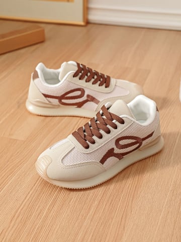 Sixth Sens Sneakers beige/bruin