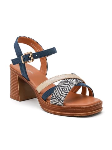 Sixth Sens Haksandalen blauw