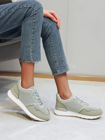 Sixth Sens Sneakersy w kolorze khaki