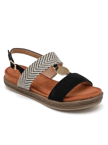 Sixth Sens Sandalen zwart