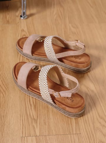 Sixth Sens Sandalen in Beige