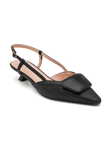 Sixth Sens Slingpumps in Schwarz