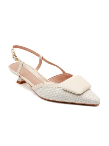 Sixth Sens Slingpumps in Beige