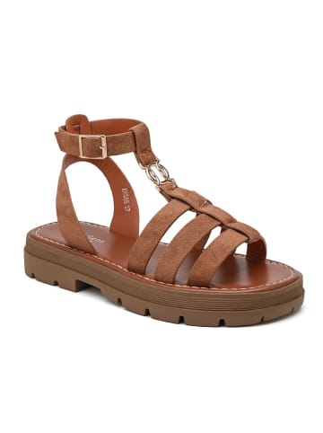 Sixth Sens Sandalen lichtbruin