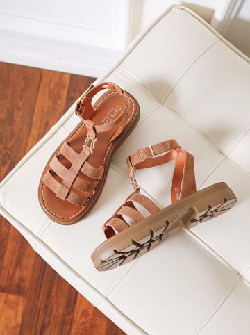 Sixth Sens Sandalen lichtbruin