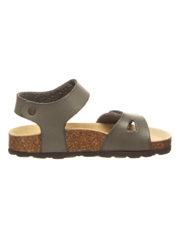 billowy Sandalen in Anthrazit