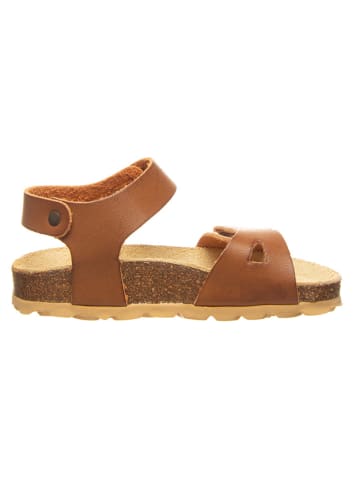 billowy Sandalen in Hellbraun