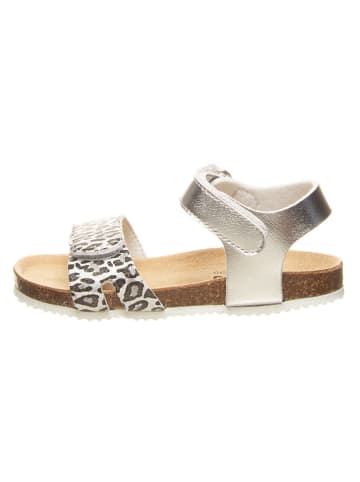billowy Sandalen in Silber