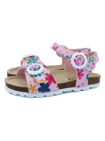 billowy Sandalen in Rosa