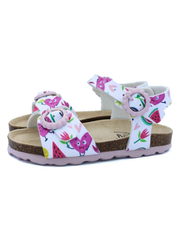 billowy Sandalen lichtroze