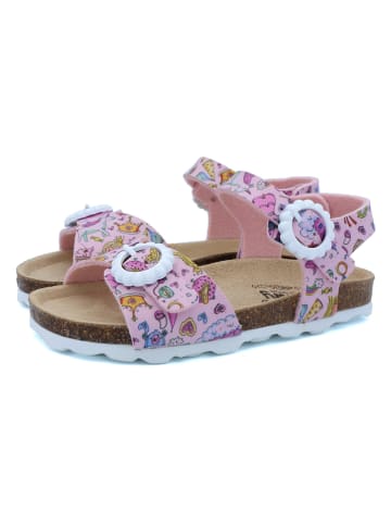 billowy Sandalen in Rosa