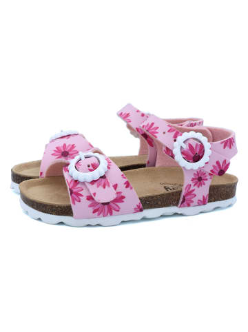 billowy Sandalen in Rosa