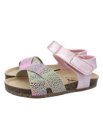 billowy Sandalen in Rosa