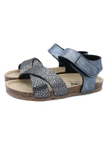 billowy Sandalen in Schwarz