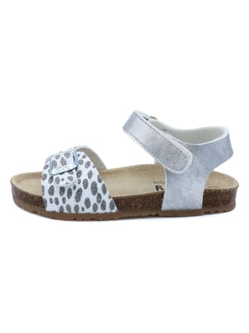 billowy Sandalen in Silber