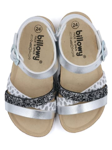 billowy Sandalen zilverkleurig
