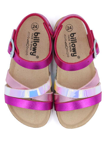 billowy Sandalen in Pink