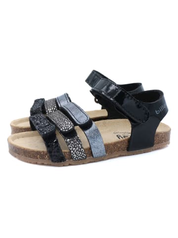 billowy Sandalen in Schwarz