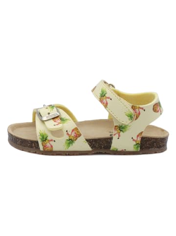 billowy Sandalen in Gelb