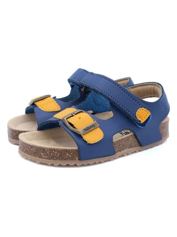 billowy Sandalen in Blau