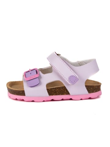 billowy Sandalen lila