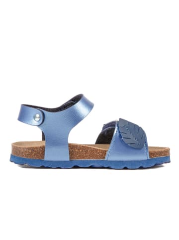 billowy Sandalen in Hellblau