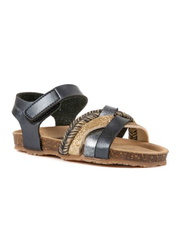 billowy Sandalen in Schwarz