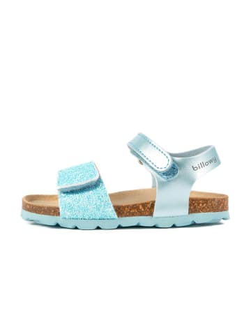 billowy Sandalen in Hellblau