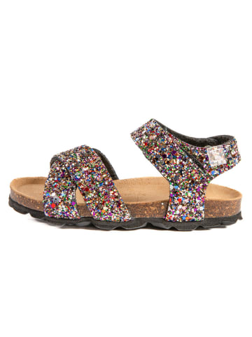 billowy Sandalen "Rosso" in Schwarz