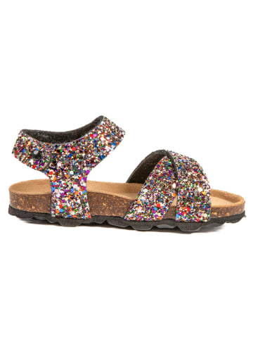 billowy Sandalen "Rosso" in Schwarz