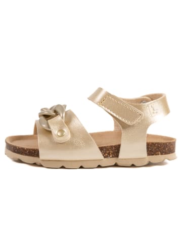 billowy Sandalen "Rosso" in Gold