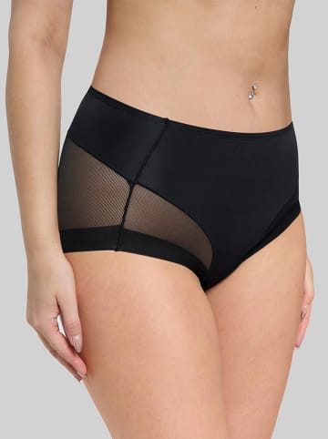 Bye Bra Pełne figi high waist w kolorze czarnym
