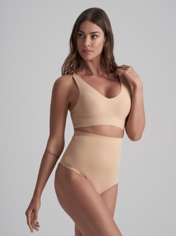 Bye Bra Top w kolorze beżowym
