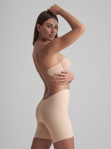 Bye Bra Szorty modelujące w kolorze beżowym