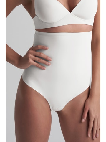 Bye Bra Stringi modelujące w kolorze białym