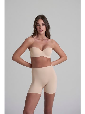 Bye Bra Szorty modelujące w kolorze beżowym