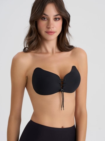Bye Bra Klebe-Push-Up-BH in Schwarz