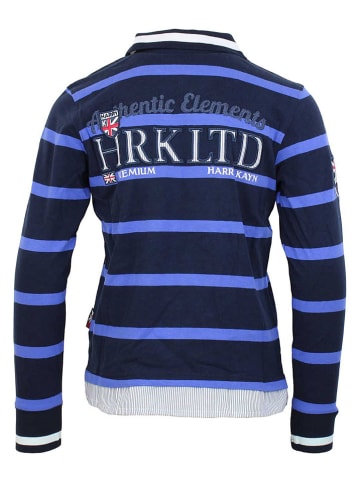 Peak Mountain Pololongsleeve in Dunkelblau