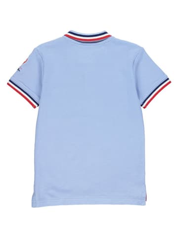 Peak Mountain Poloshirt in Hellblau
