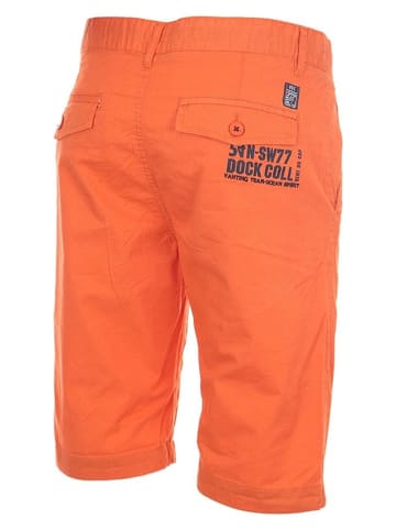 Peak Mountain Bermudas in Orange